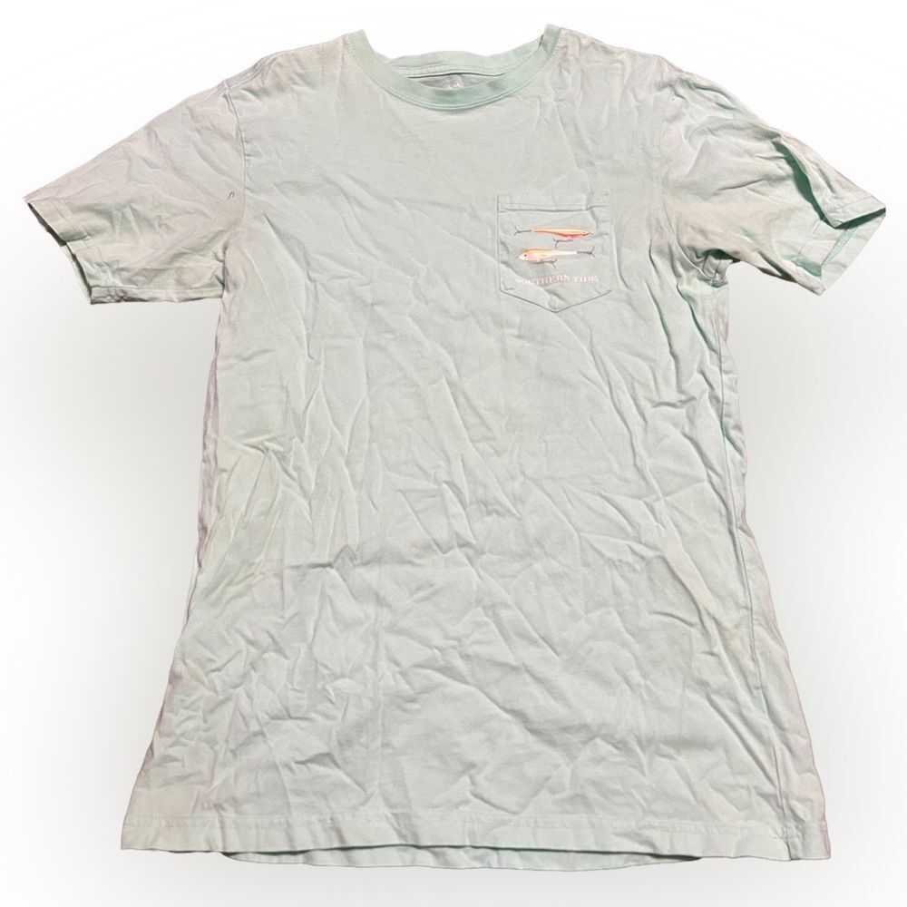 Southern Tide Fishing Lure Pocket Tshirt